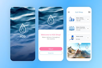 develop water distribution, fuel distribution, waste recycling, waste bottle app