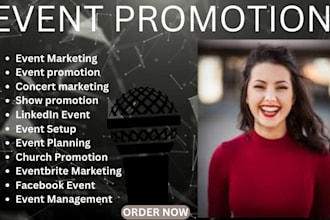 promote eventbrite, ticket booking, conference, webinar, event marketing