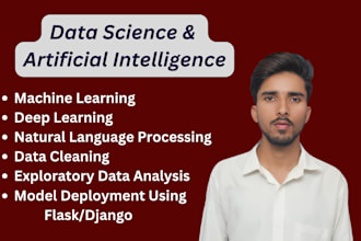 do machine learning and data science with python model training and deployment