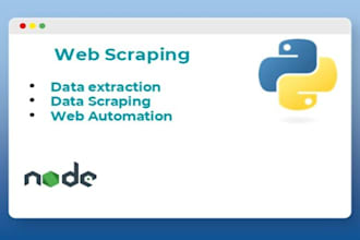 web extraction, web automation with python