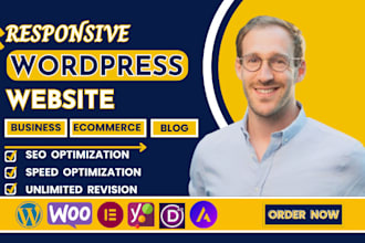 create, migrate, clone,fix, design responsive custom wordpress business website