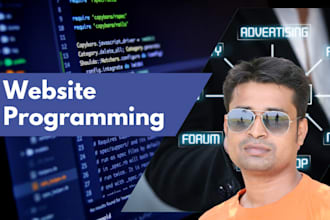 custom landing page and full wordpress website development