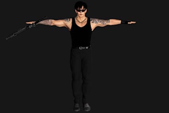deliver realistic game character, arkit, blendshape, ue5 control rigging,animate