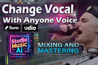 cover suno ai song  vocal to your voice