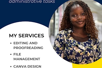be your personal admin virtual assistant