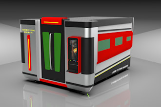 do machine and product design ,sheet metal, technical drawing ,realistic render