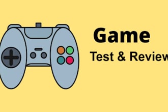 play test and review your games
