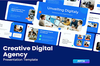 design redesign a professional powerpoint presentation slides