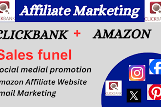 do affiliate link promotion click bank sales funnel amazon website