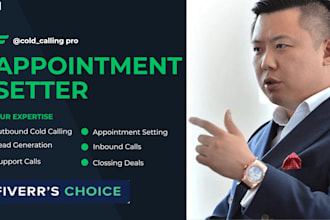 do cold calling, telemarketing, appointment setting and lead generation