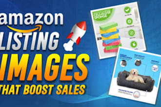 do amazon product photo editing, infographic, lifestyle or amazon listing images