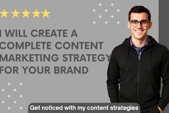 create a complete content marketing strategy for your brand