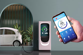 build an ev charging app, ev charging station, location tracking app, finder app