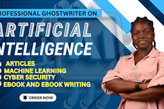 write artificial intelligence, machine learning, robotics and design lead magnet