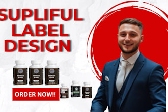 create shopify supliful product upload, nfskin care, supliful label design