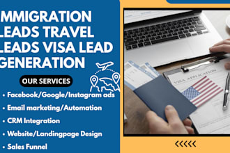 generate highly exclusive immigration leads visa leads citizenship attorney lead