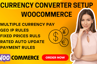 setup currency converter on your woocommerce website