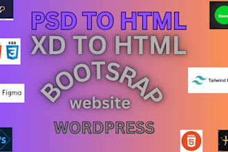 convert psd to html figma to html website