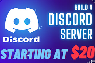 build and customize your discord server from scratch