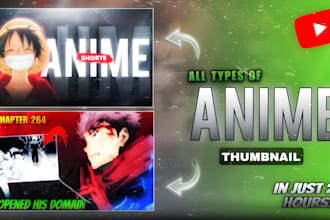 create stunning custom anime thumbnails