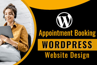 create an online appointment scheduling, booking website