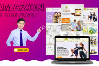 develop amazon brand store and storefront design