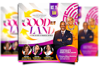 do an exceptional church flyer,event,social media flyer 6hrs
