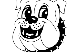 create animal and any object into silhouette vector