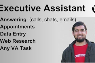 be your virtual personal assistant or executive assistant
