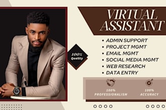 be your virtual assistant for admin support and business growth
