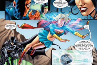 color your comic pages, cover art, line art and pencils