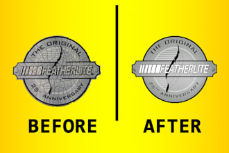 professional vectorization of logo, icons, and marks