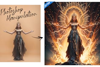 do any photoshop editing and manipulation