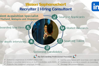 find, interview and shortlist job candidates in thailand, malaysia and singapore