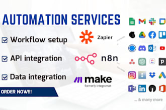 do make com automation fix make com workflows make API integration make scenario