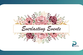 do watercolor feminine floral wedding cosmetic boutique logo
