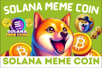 setup solana meme coin website, token website, and list on raydium