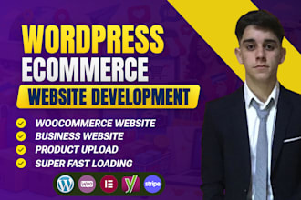 build a woocommerce store webshop with wordpress, woocommerce and elementor