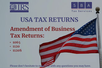file amended US business tax returns