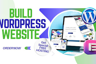 build, design, redesign, develop, update, clone, or customize wordpress website