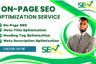complete on page SEO with content upload for wordpress
