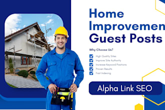 do home improvement guest posts backlinks
