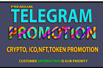 set up crypto ads and promote your telegram channel