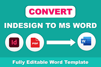 convert indesign file to editable microsoft word file