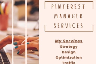 be your expert pinterest manager