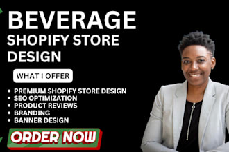 design beverage shopify store wine shopify store beverage dropshipping store