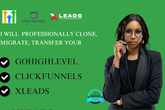 clone migrate systeme io gohighlevel clickfunnel websites funnels automations