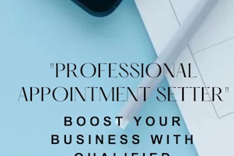 be your expert appointment setter for business growth