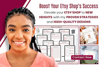 design etsy digital products on etsy shop with etsy seo, digital products design