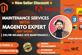 be your magento developer and maintenance expert